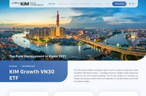 KIM Vietnam Fund Management website
